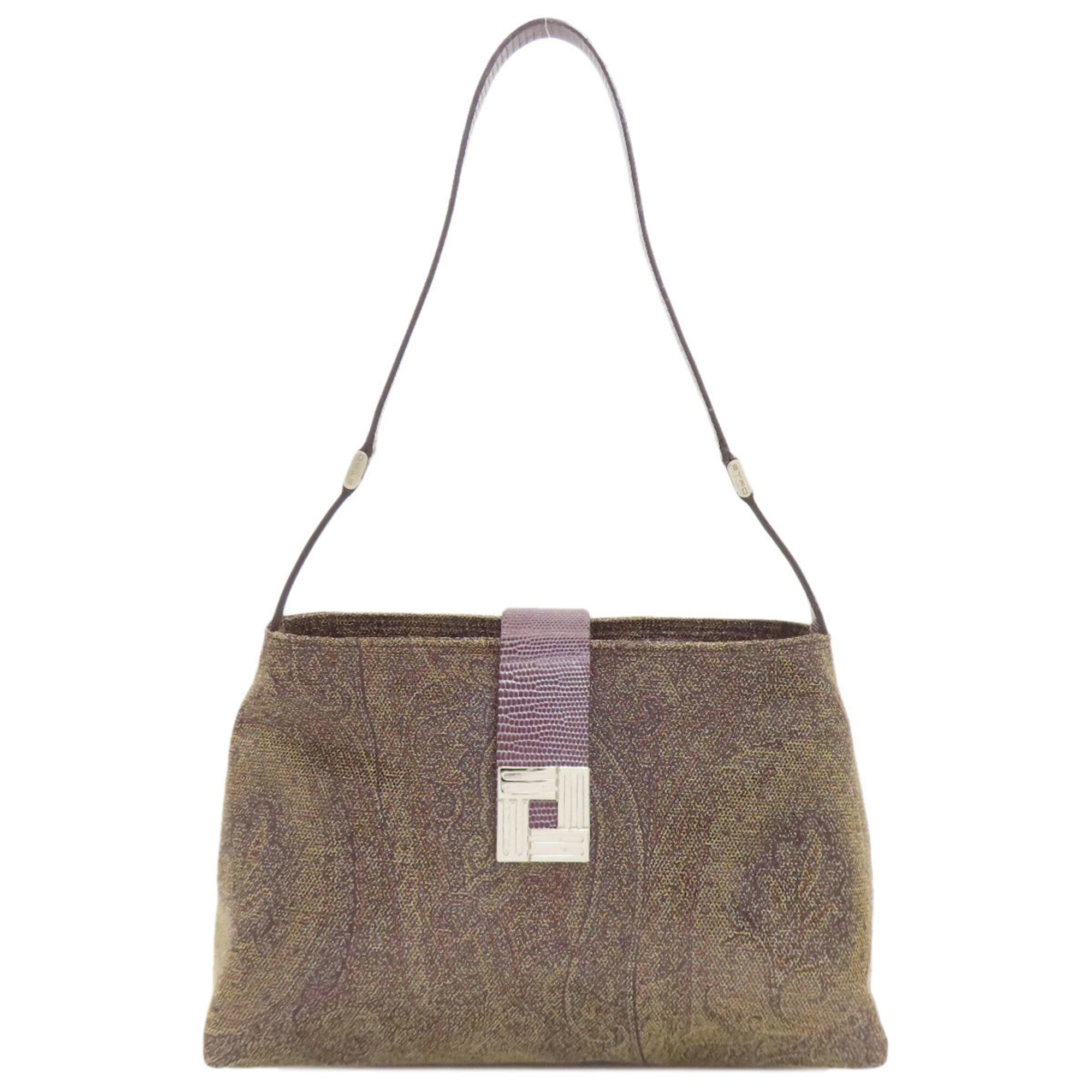 Etro Paisley Pattern Tote Bag, Cotton/Polyester, Women's